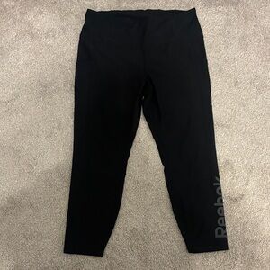 Reebok Jet Black Active Leggings